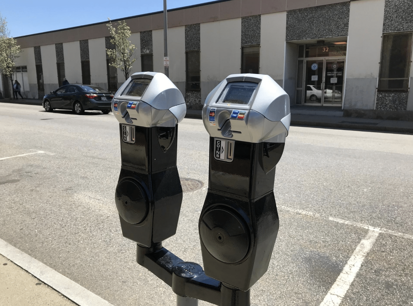 New downtown Brockton parking meters installed IPS Group US