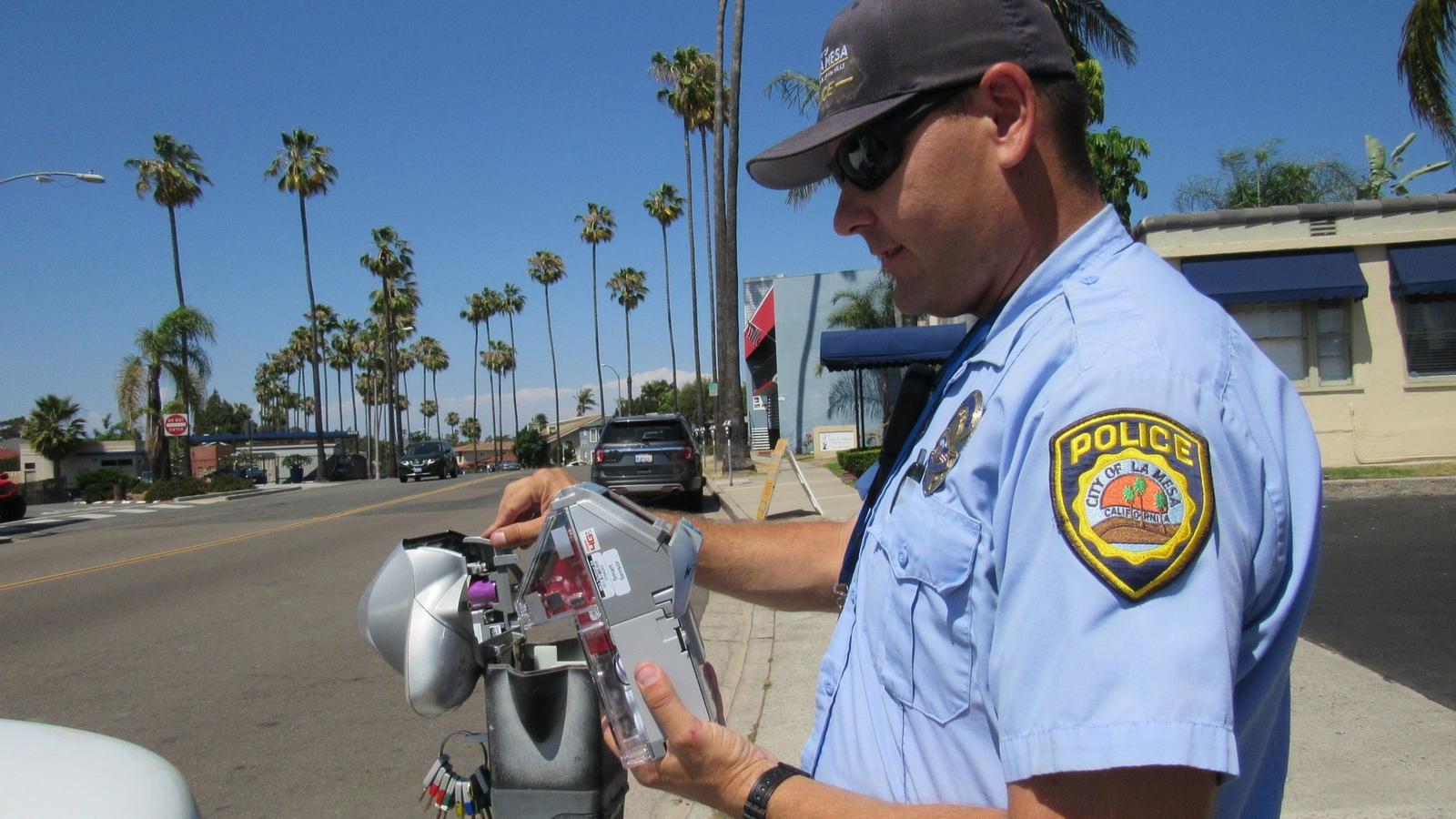 La Mesa goes high-tech with new parking meters downtown