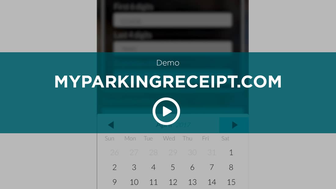 My Parking Receipt – Video