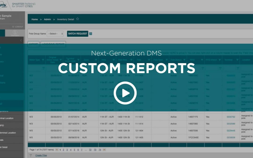 Next Generation DMS Custom Reports