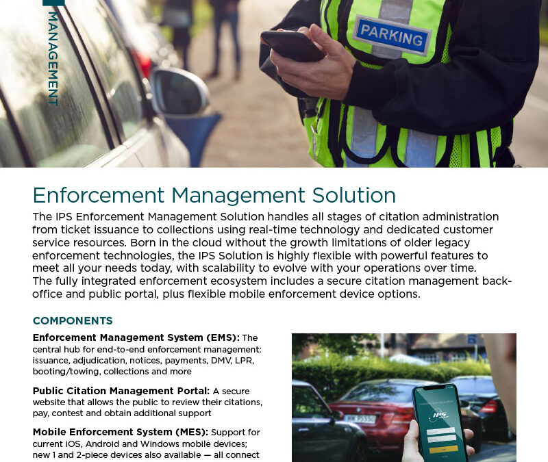 Enforcement Management